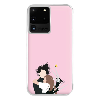 Edward And Kim -Scissorhands Phone Case for Galaxy S20 Ultra