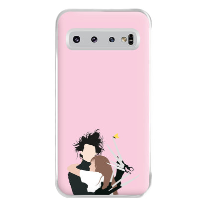 Edward And Kim -Scissorhands Phone Case for Galaxy S10 Plus