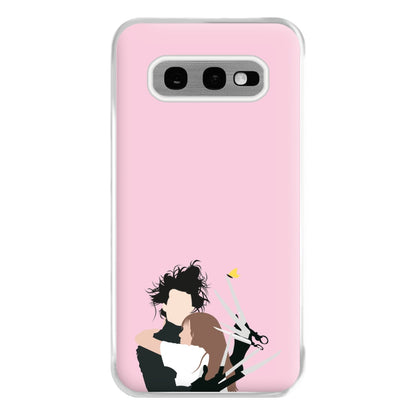 Edward And Kim -Scissorhands Phone Case for Galaxy S10e