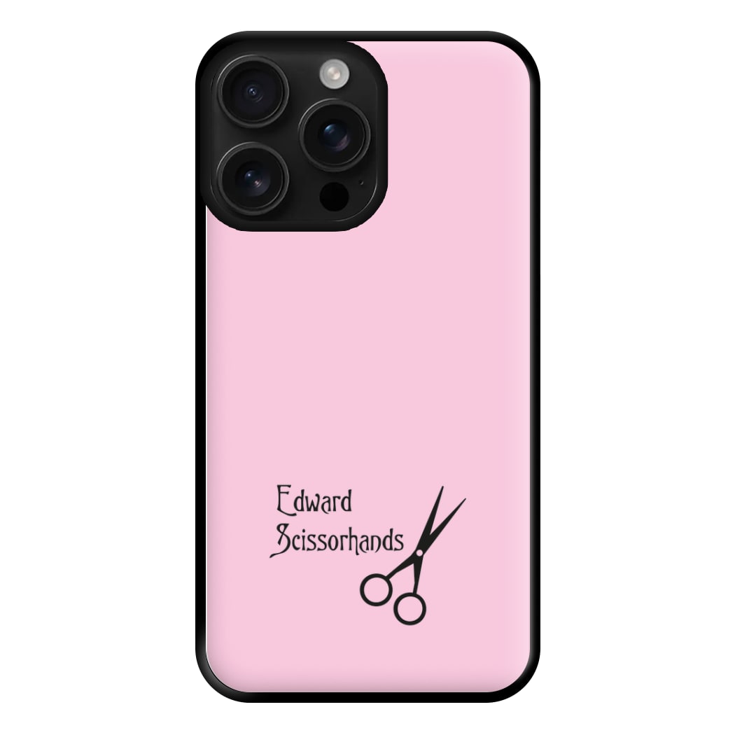 Name - Scissorhands Phone Case