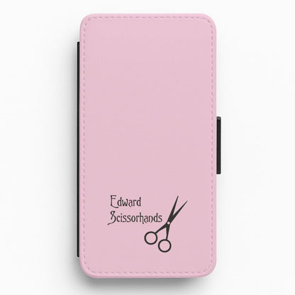 Name - Scissorhands Flip / Wallet Phone Case