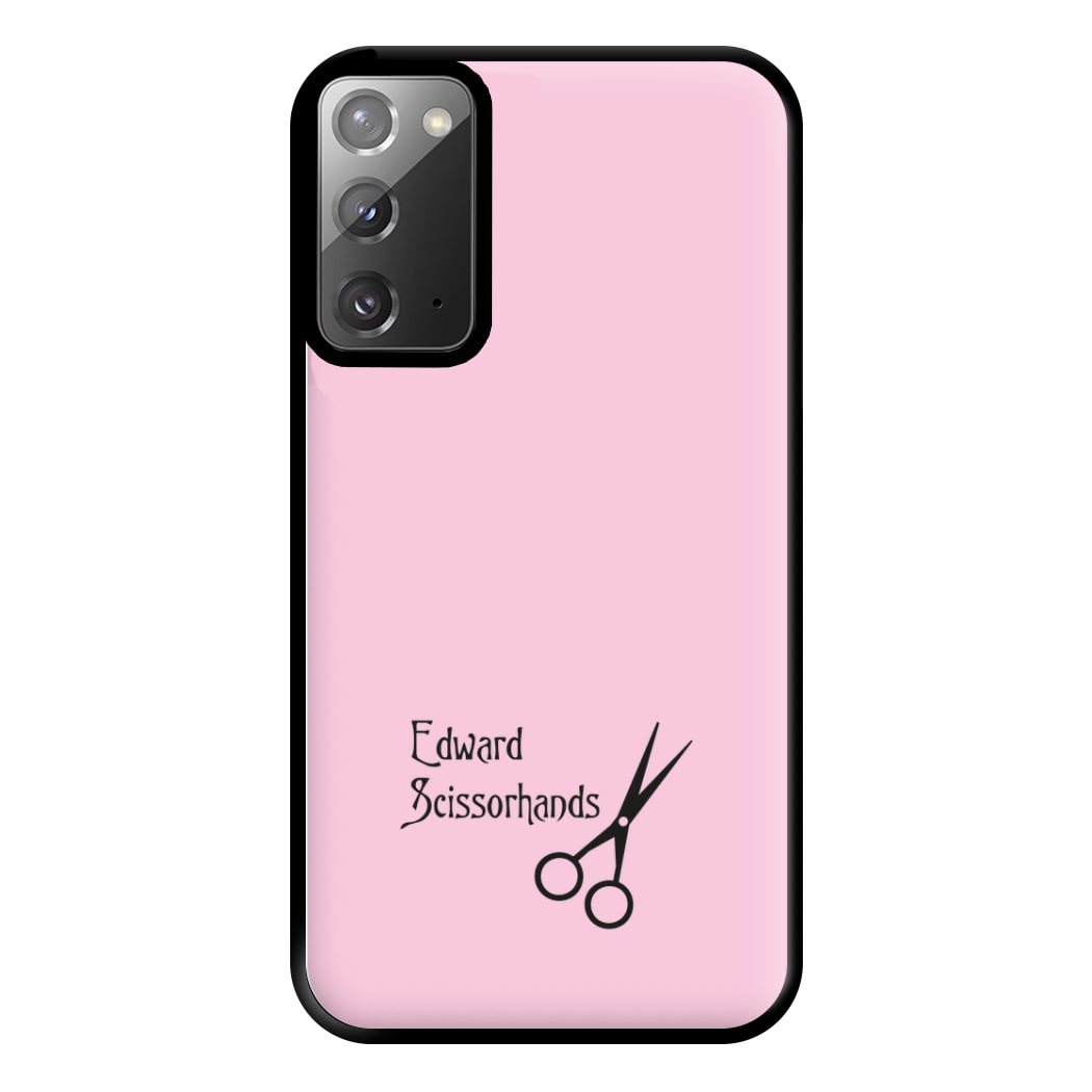 Name - Scissorhands Phone Case for Galaxy Note 20 Ultra