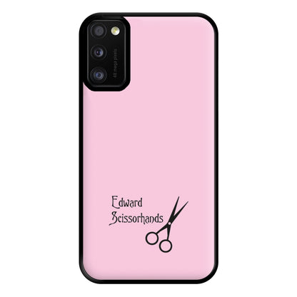 Name - Scissorhands Phone Case for Galaxy A41