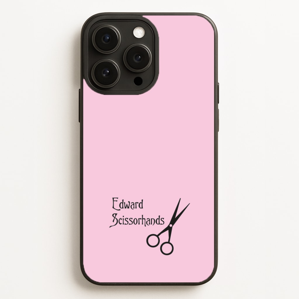 Name - Scissorhands Phone Case