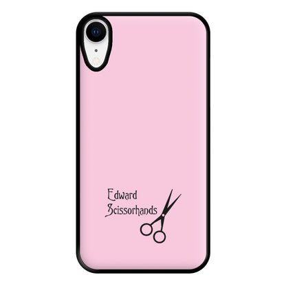 Name - Scissorhands Phone Case for iPhone XR