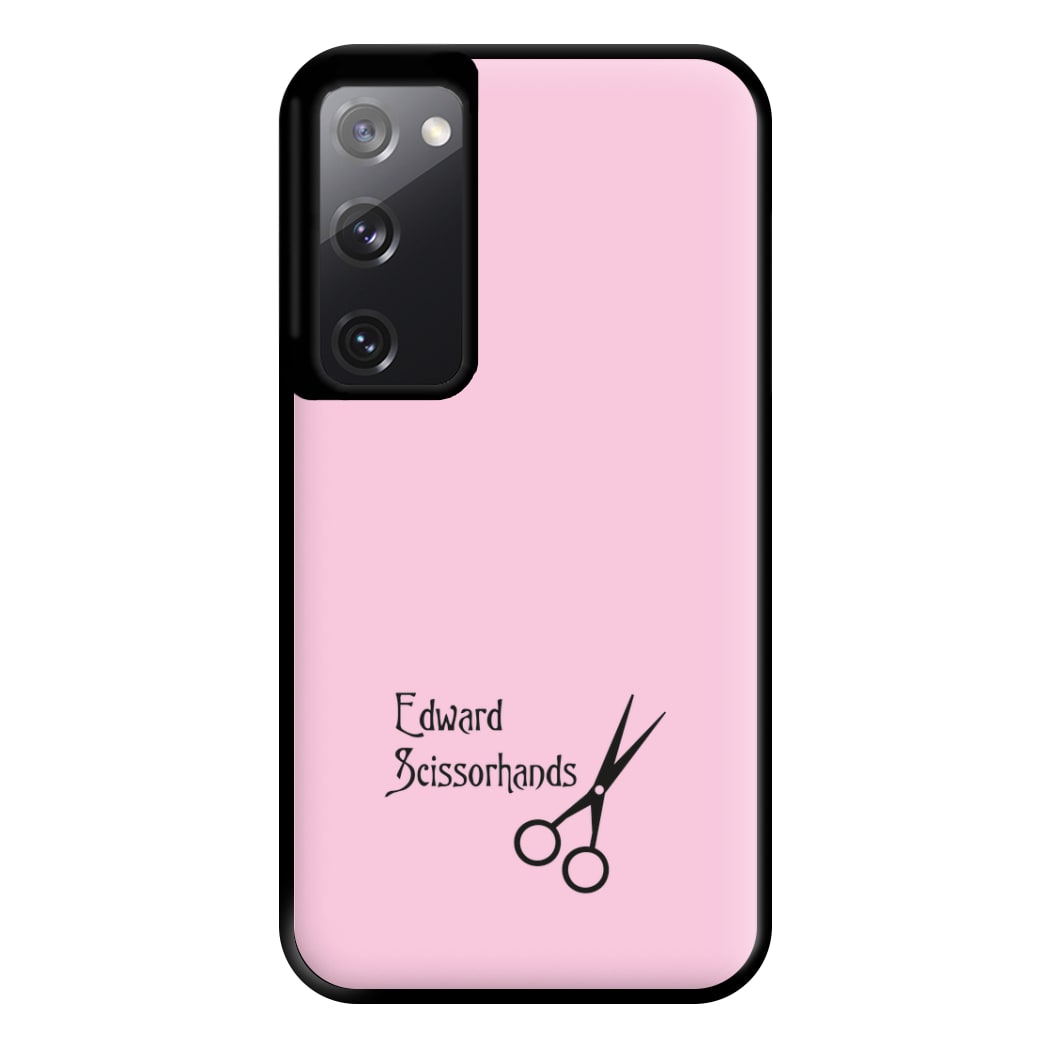 Name - Scissorhands Phone Case for Galaxy S20FE