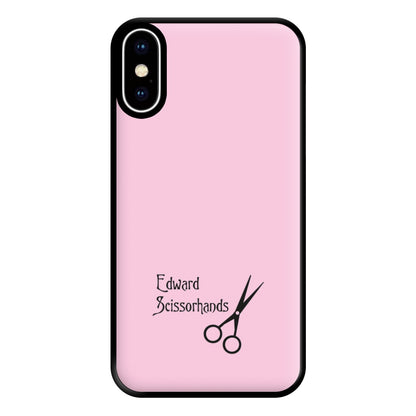 Name - Scissorhands Phone Case for iPhone XS Max