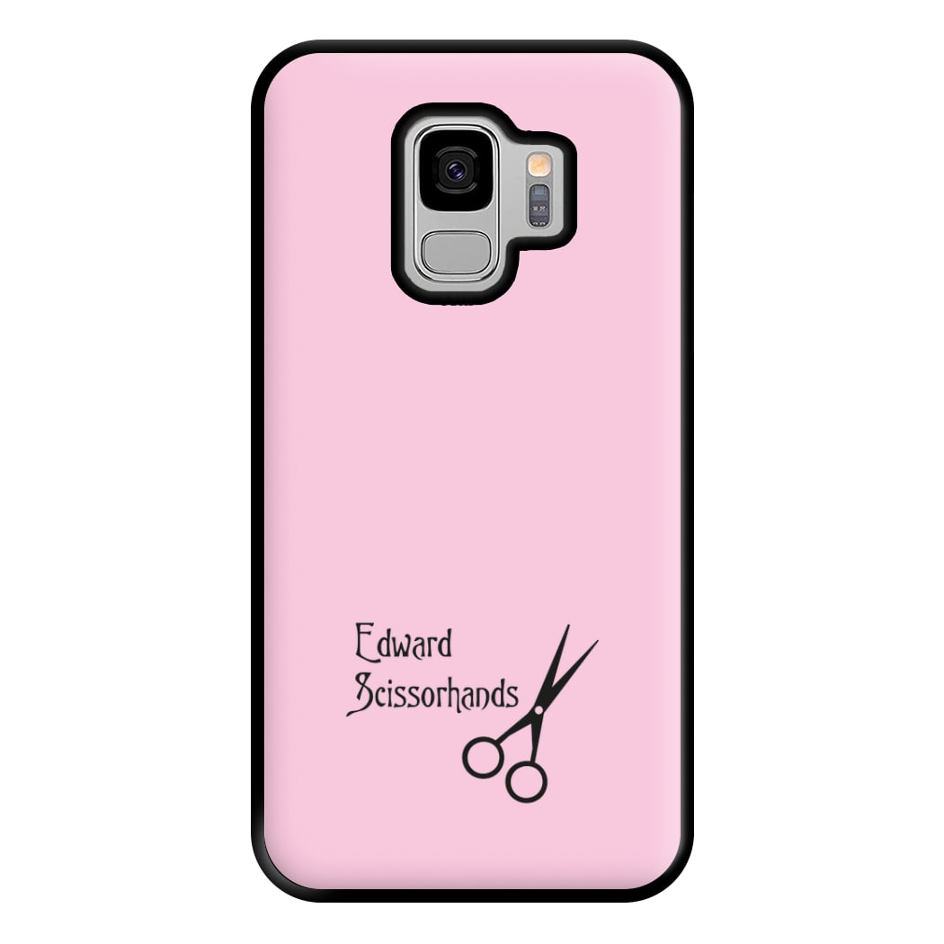 Name - Scissorhands Phone Case for Galaxy S9 Plus