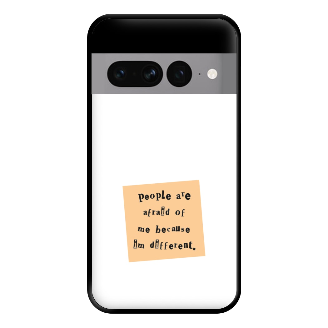 People Are Afraid Of Me - Scissorhands Phone Case for Google Pixel 7 Pro