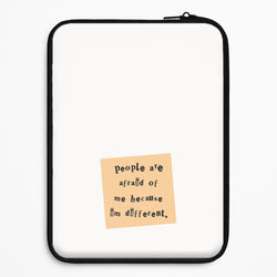 People Are Afraid Of Me - Scissorhands Universal Laptop Sleeve