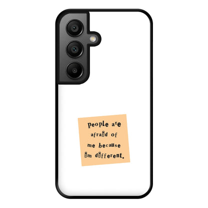 People Are Afraid Of Me - Scissorhands Phone Case for Google Pixel 8