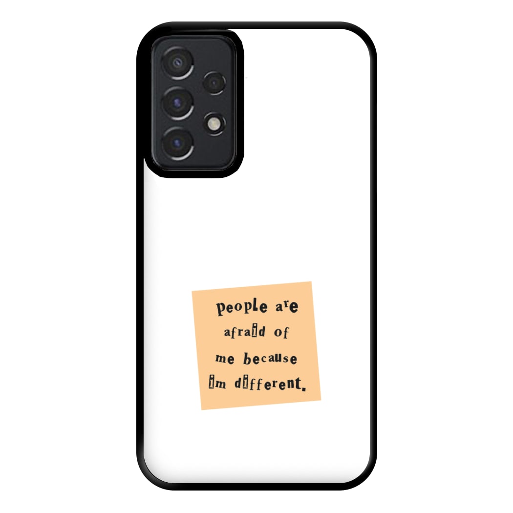 People Are Afraid Of Me - Scissorhands Phone Case for Galaxy A52 / A52s