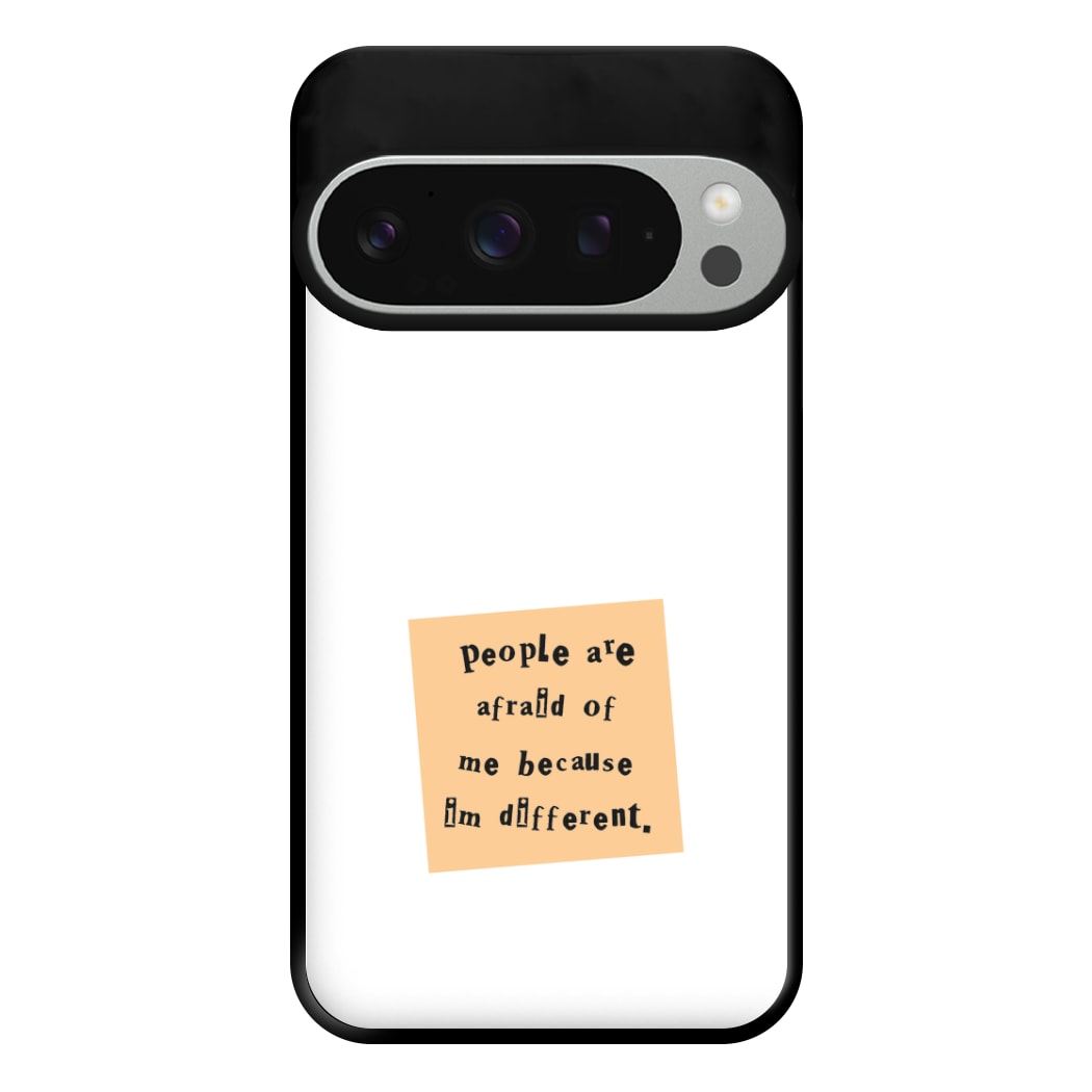 People Are Afraid Of Me - Scissorhands Phone Case for Google Pixel 9 Pro XL