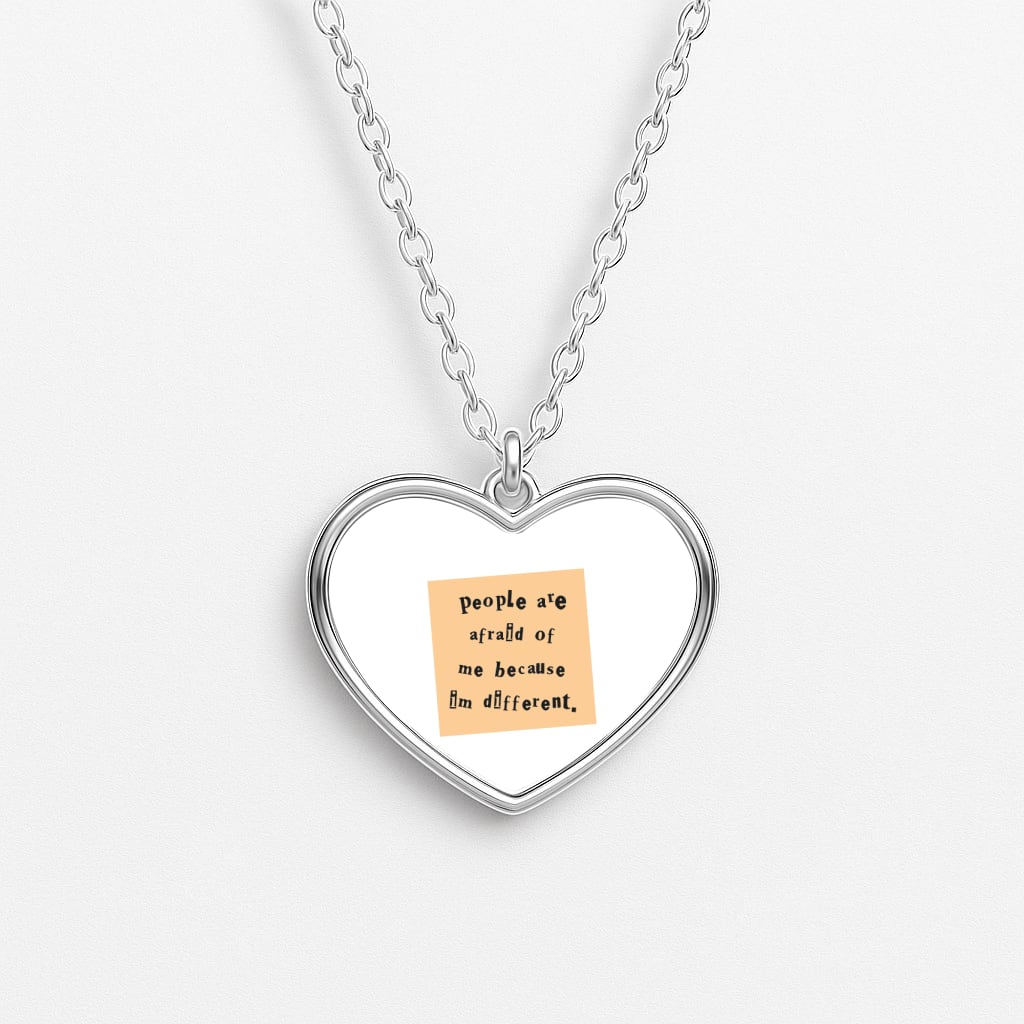 People Are Afraid Of Me - Scissorhands Necklace