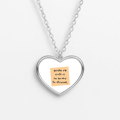 People Are Afraid Of Me - Scissorhands Necklace