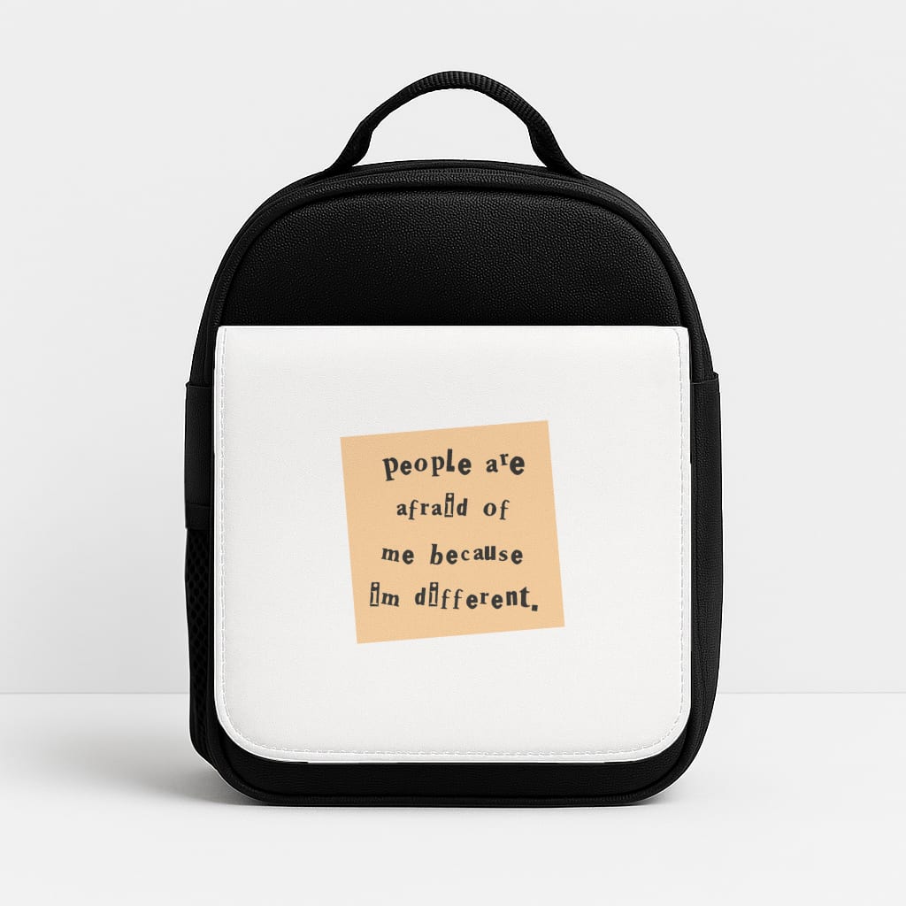 People Are Afraid Of Me - Scissorhands Lunchbox