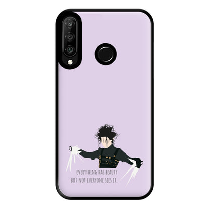 Everything Has Beauty - Scissorhands Phone Case for Huawei P30 Lite