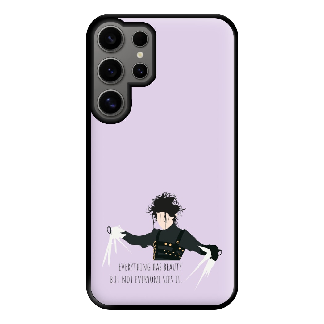 Everything Has Beauty - Scissorhands Phone Case for Galaxy S24 Ultra