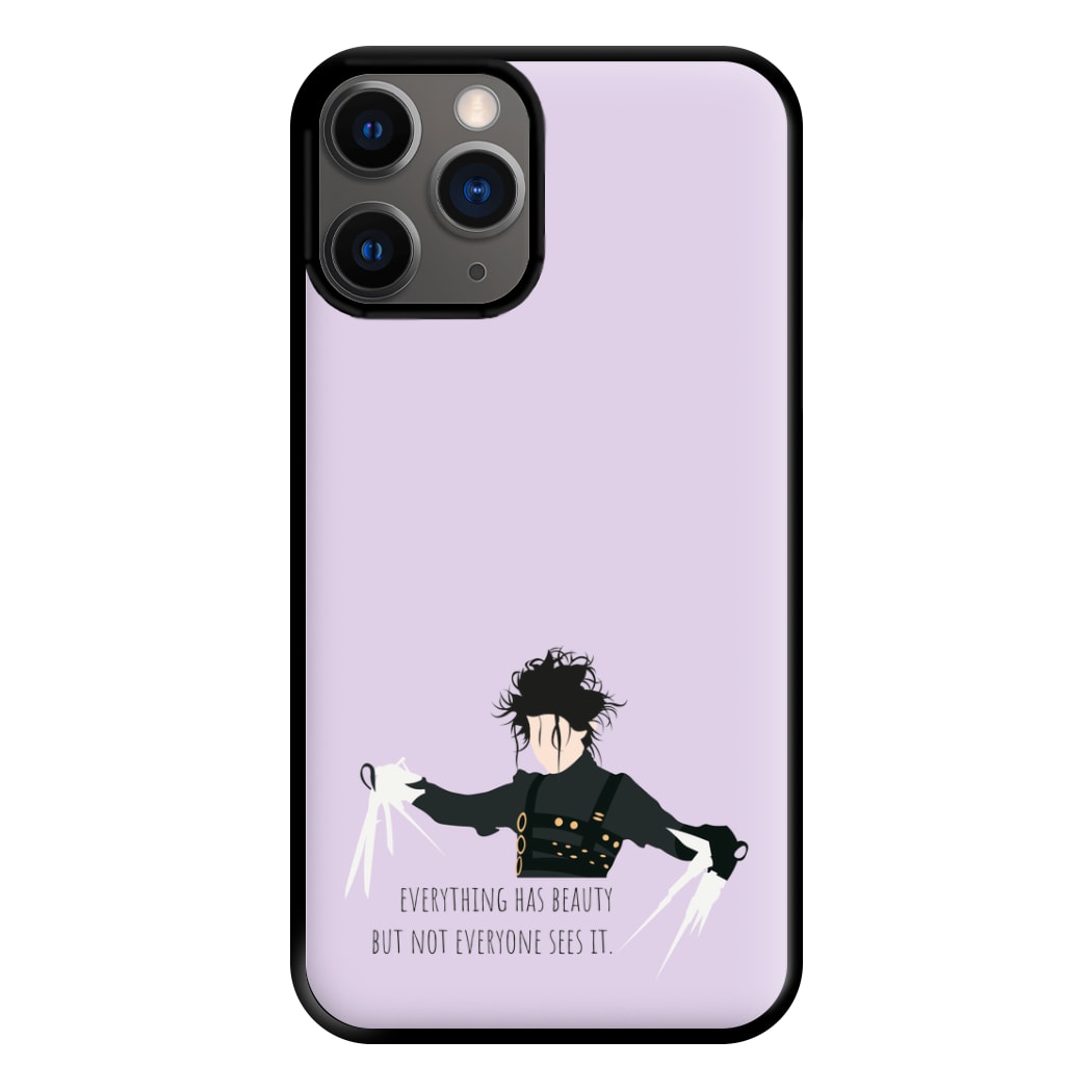 Everything Has Beauty - Scissorhands Phone Case for iPhone 12 Pro Max