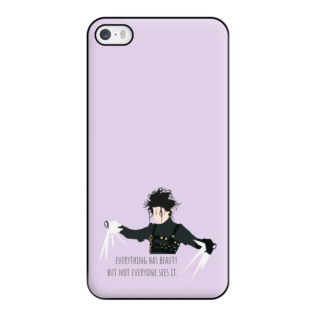 Everything Has Beauty - Scissorhands Phone Case for iPhone 5 / 5s / SE 2016