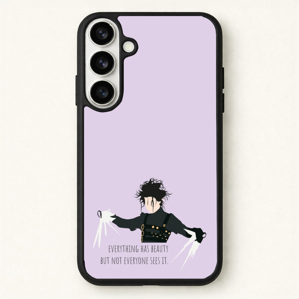 Everything Has Beauty - Scissorhands Phone Case for Galaxy S26 Plus