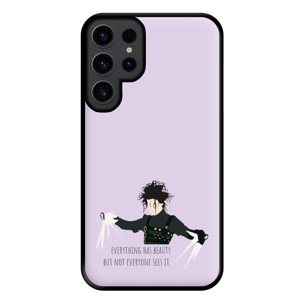 Everything Has Beauty - Scissorhands Phone Case for Galaxy S23 Ultra