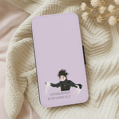 Everything Has Beauty - Scissorhands Wallet Phone Case
