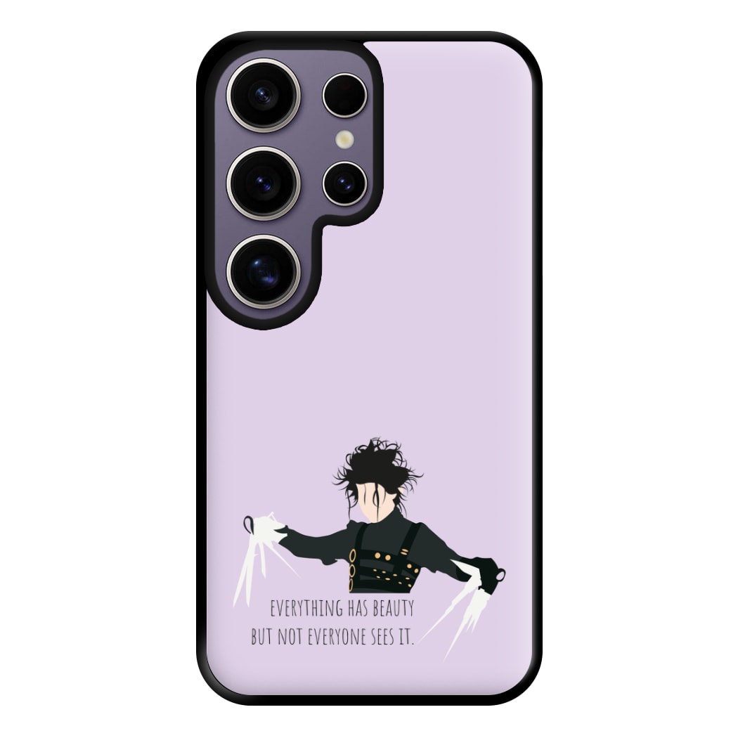 Everything Has Beauty - Scissorhands Phone Case for Galaxy S25 Ultra