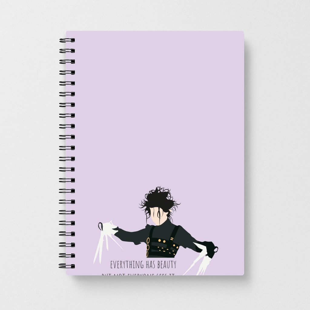 Everything Has Beauty - Scissorhands Notebook