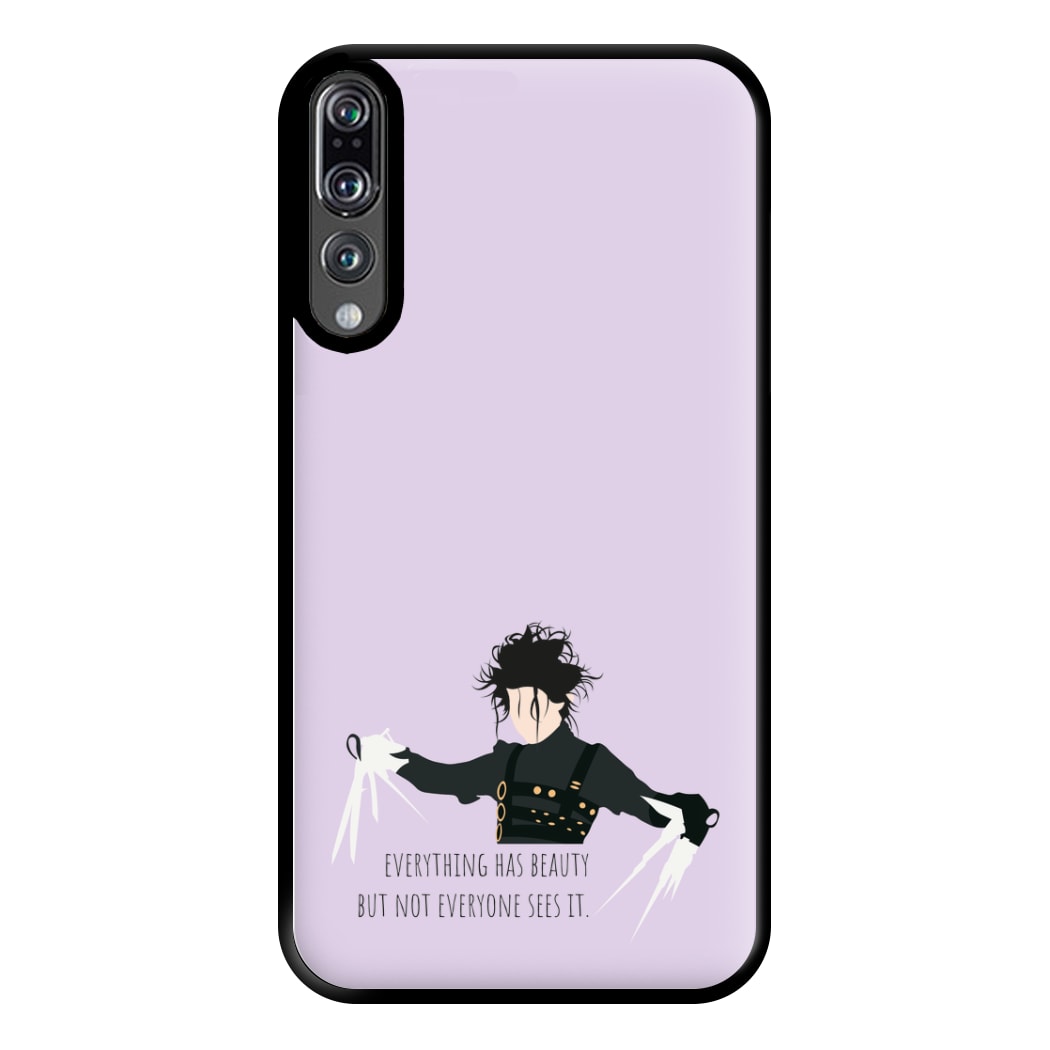 Everything Has Beauty - Scissorhands Phone Case for Huawei P20 Pro