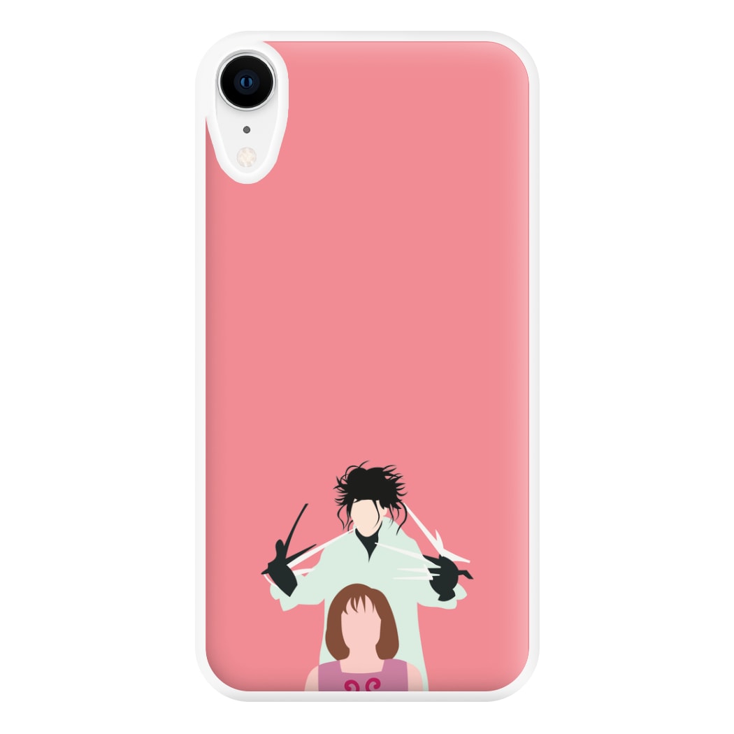 Standing - Scissorhands Phone Case for iPhone XR