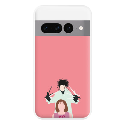 Standing - Scissorhands Phone Case for Google Pixel 7 Pro