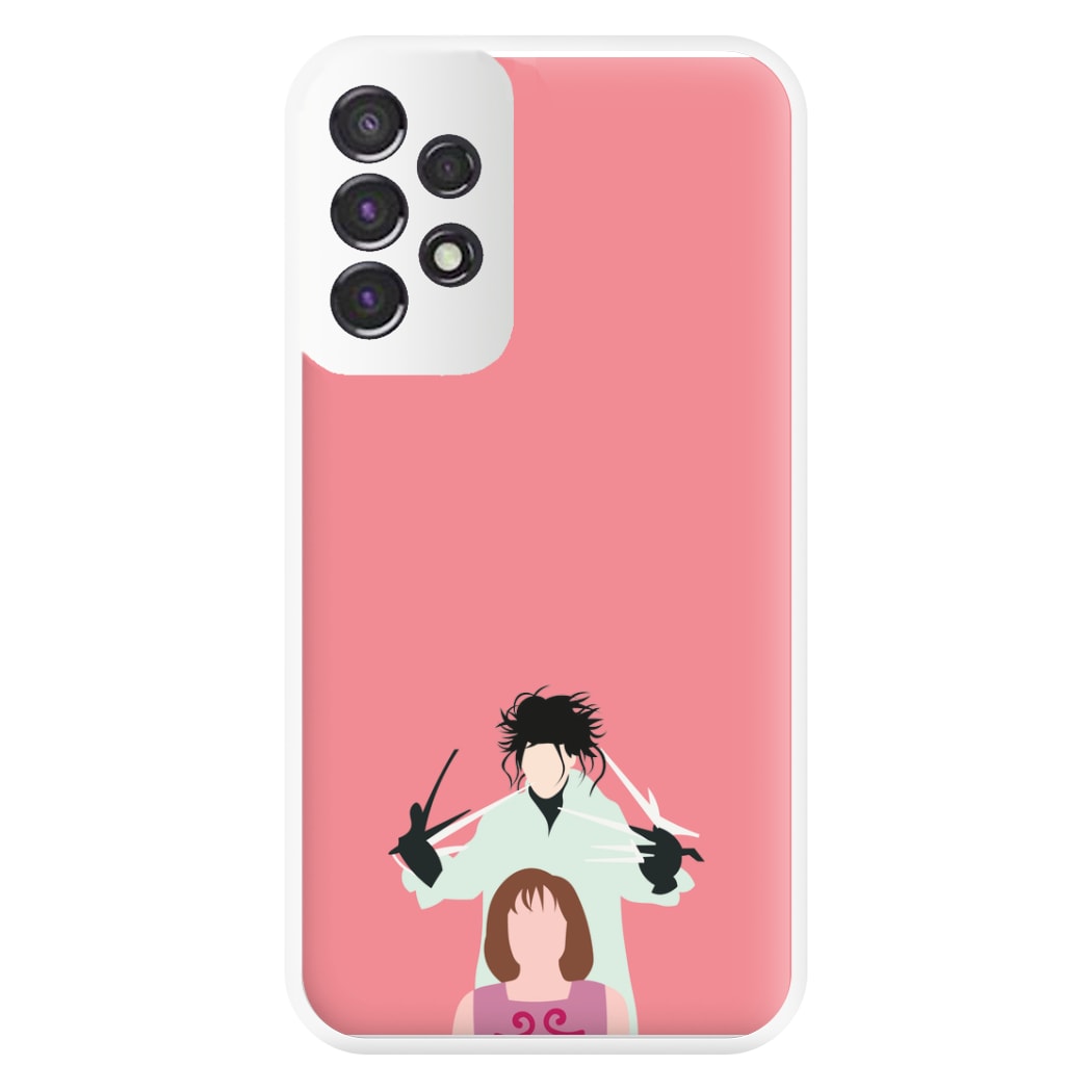 Standing - Scissorhands Phone Case for Galaxy A53