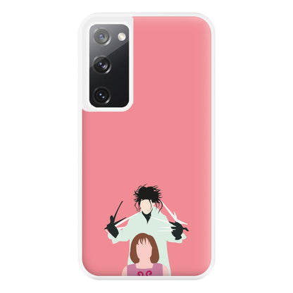 Standing - Scissorhands Phone Case for Galaxy S20FE