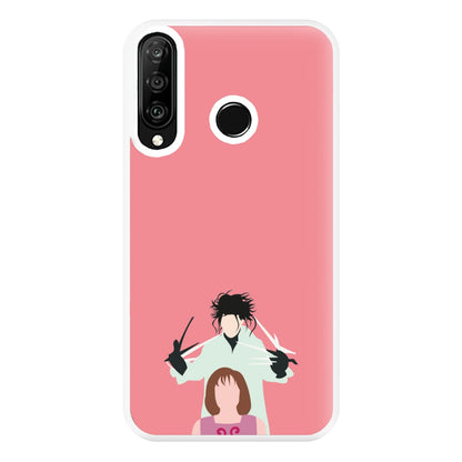 Standing - Scissorhands Phone Case for Huawei P30 Lite