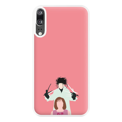 Standing - Scissorhands Phone Case for Huawei P20