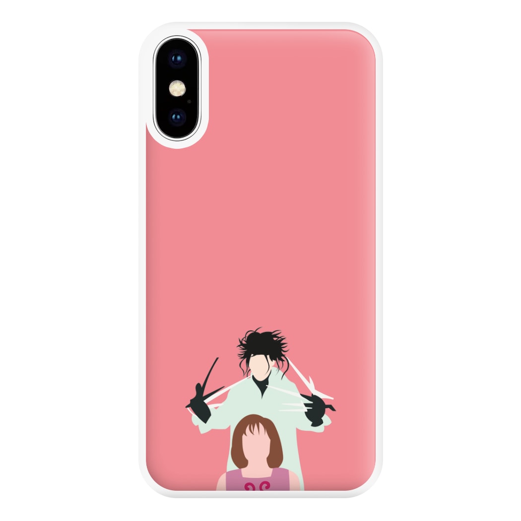 Standing - Scissorhands Phone Case for iPhone XS Max