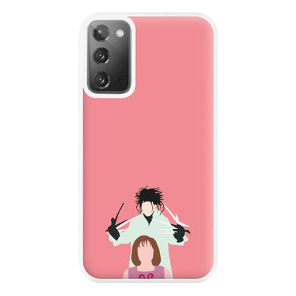 Standing - Scissorhands Phone Case for Galaxy Note 20 Ultra