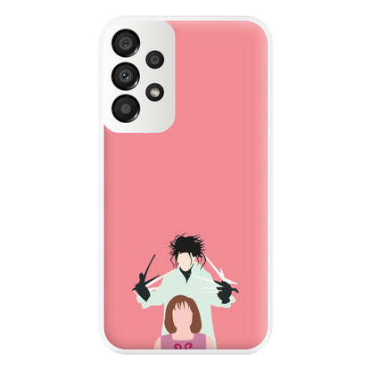 Standing - Scissorhands Phone Case for Galaxy A33