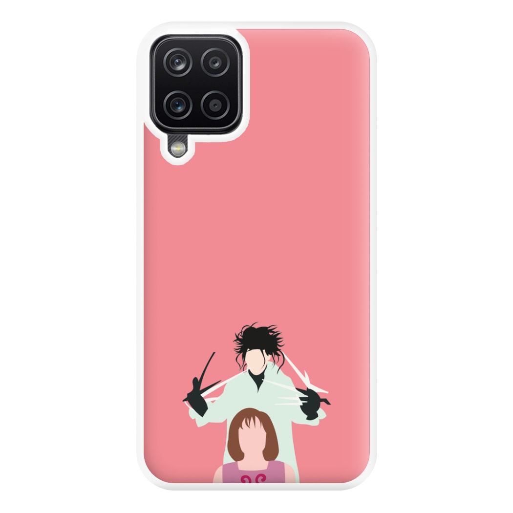 Standing - Scissorhands Phone Case for Galaxy A12