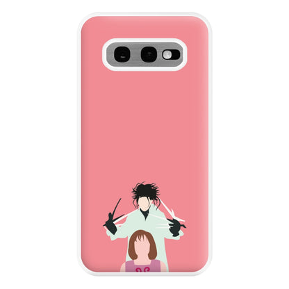 Standing - Scissorhands Phone Case for Galaxy S10e