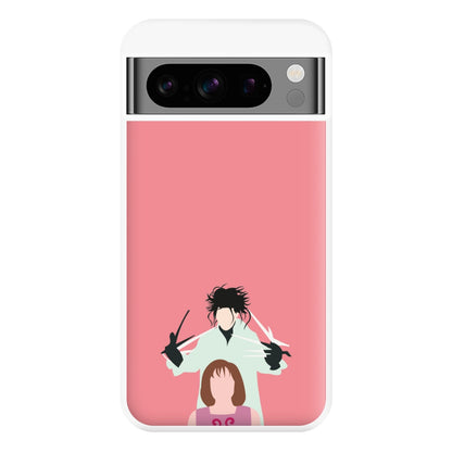 Standing - Scissorhands Phone Case for Google Pixel 8 Pro