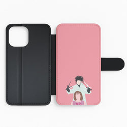 Standing - Scissorhands Flip Phone Case