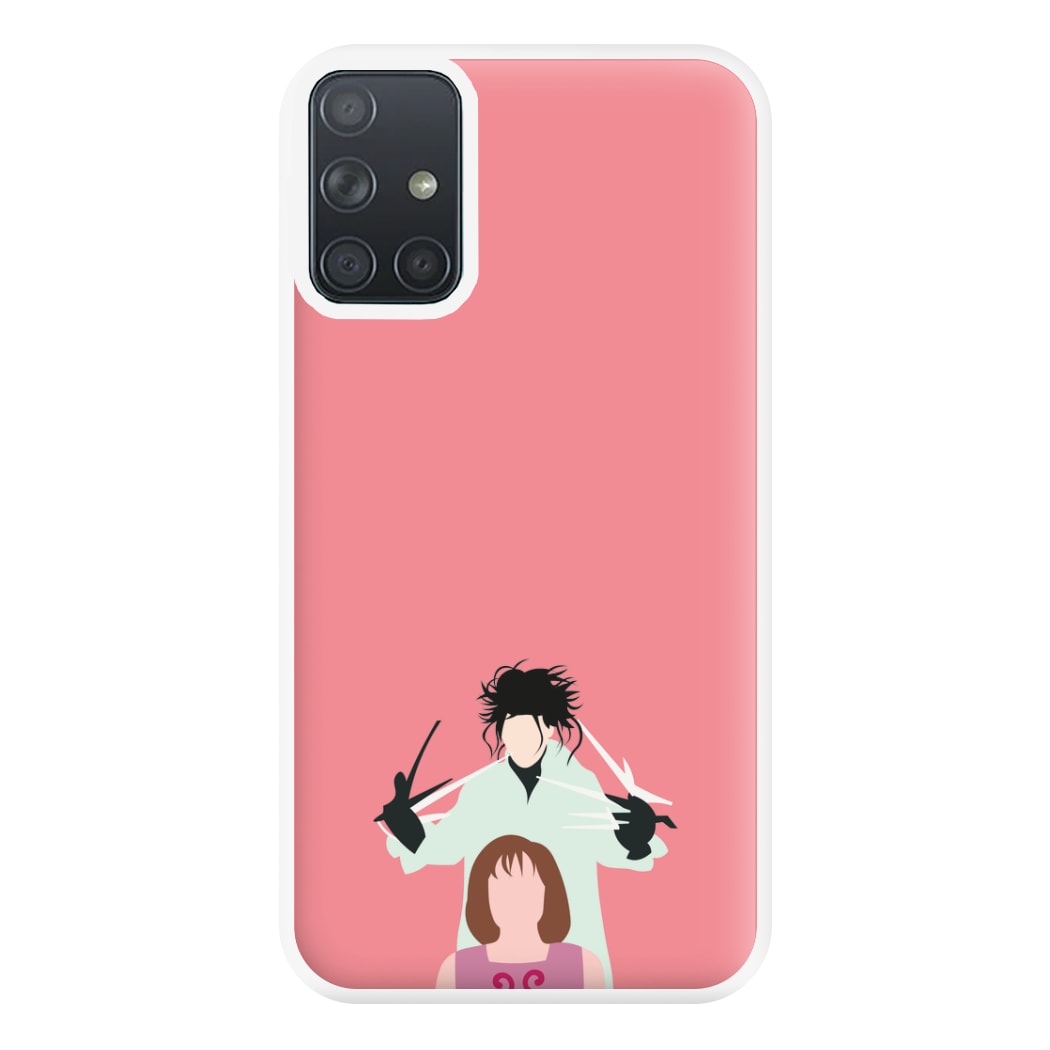 Standing - Scissorhands Phone Case for Galaxy A71