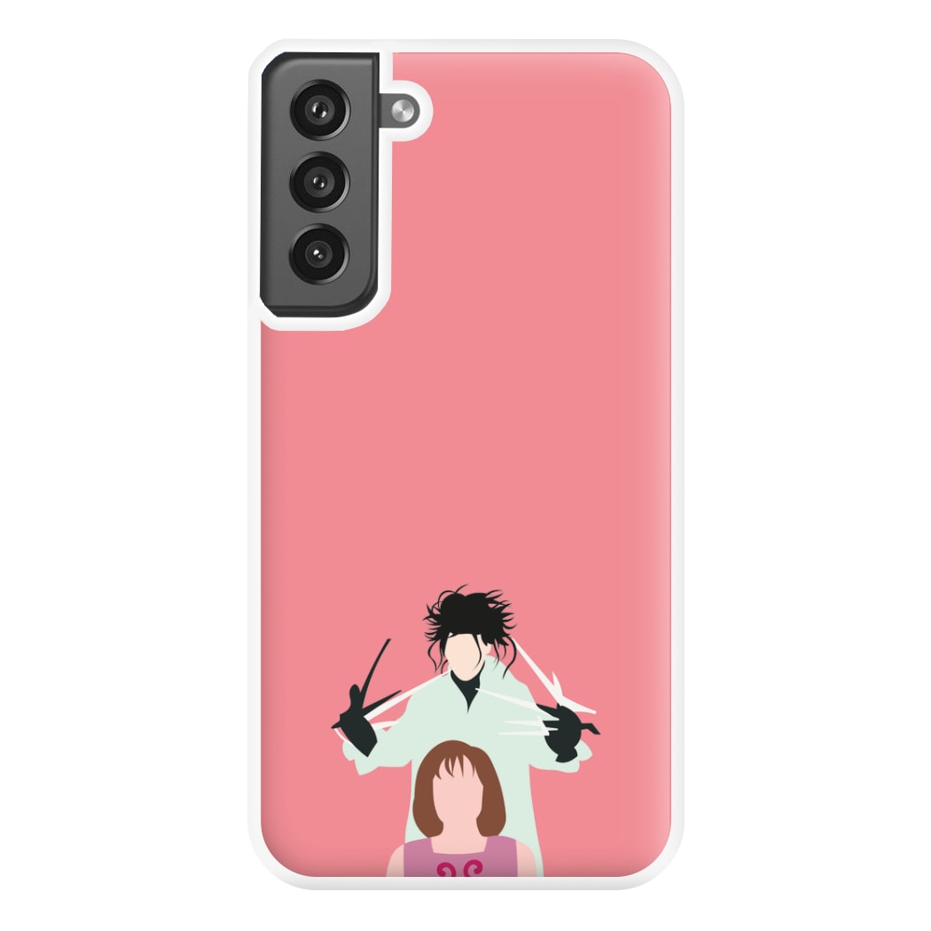 Standing - Scissorhands Phone Case for Galaxy S21FE