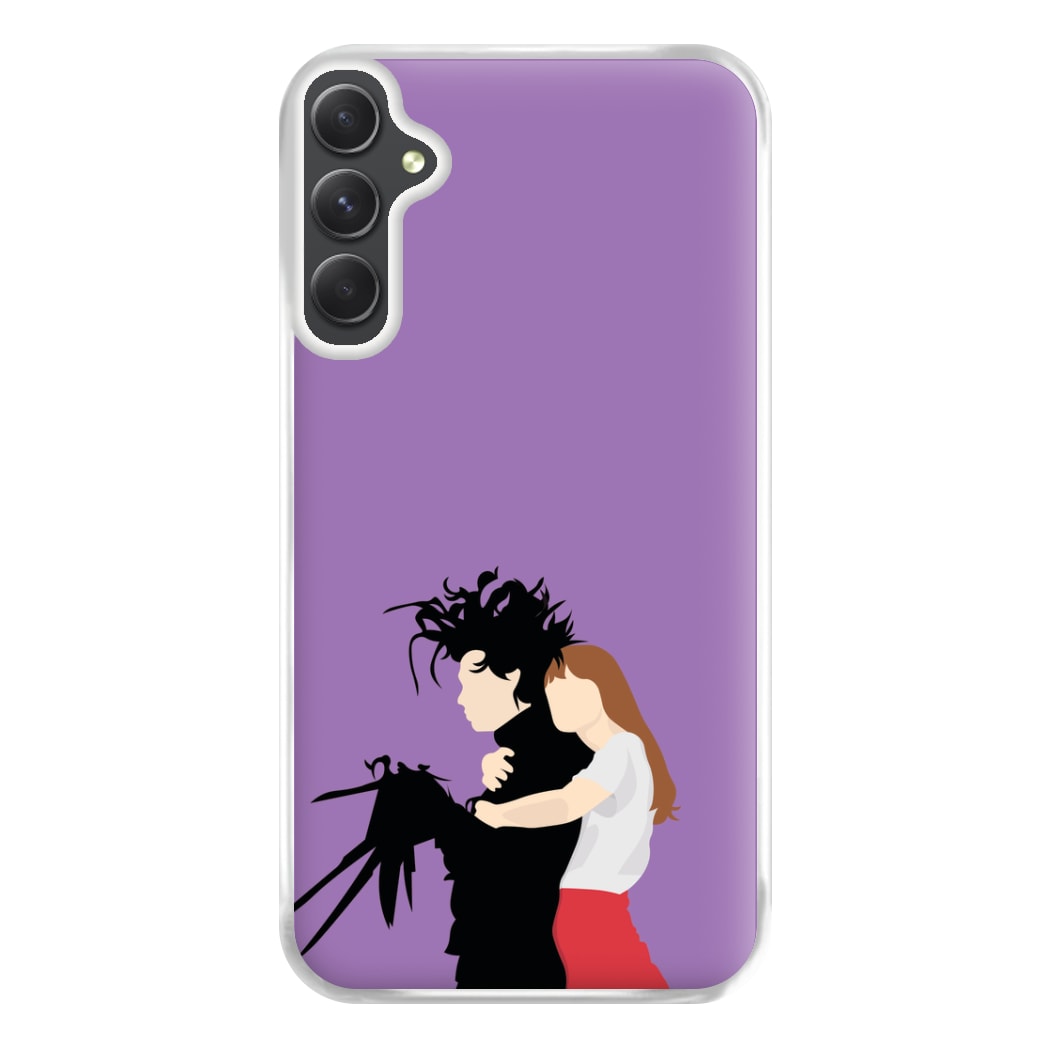 Hug - Scissorhands Phone Case for Galaxy A34