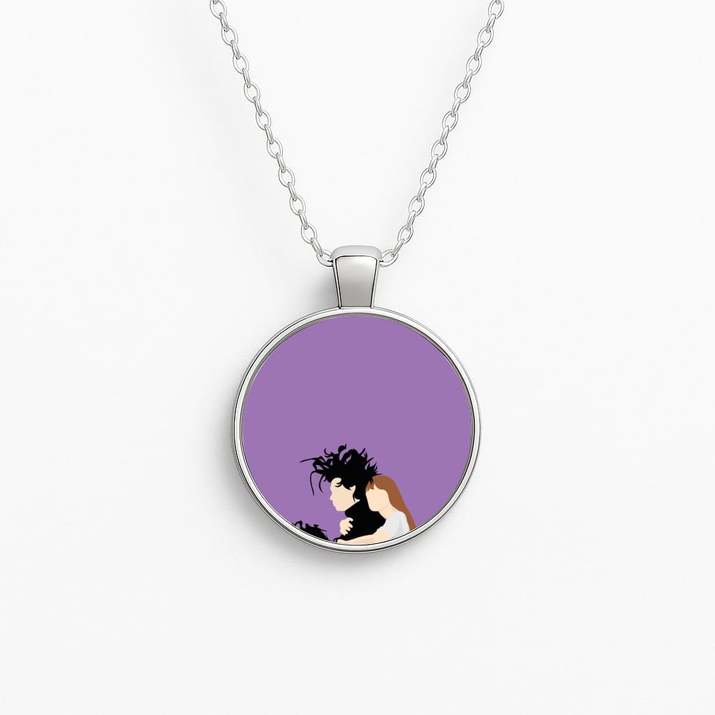 Hug - Scissorhands Circle Necklace
