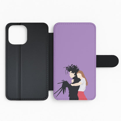 Hug - Scissorhands Flip Phone Case