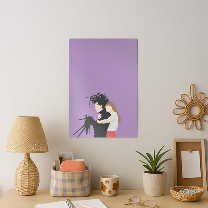 Hug - Scissorhands Art Print