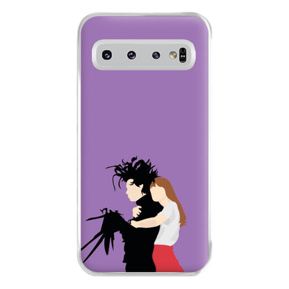 Hug - Scissorhands Phone Case for Galaxy S10 Plus